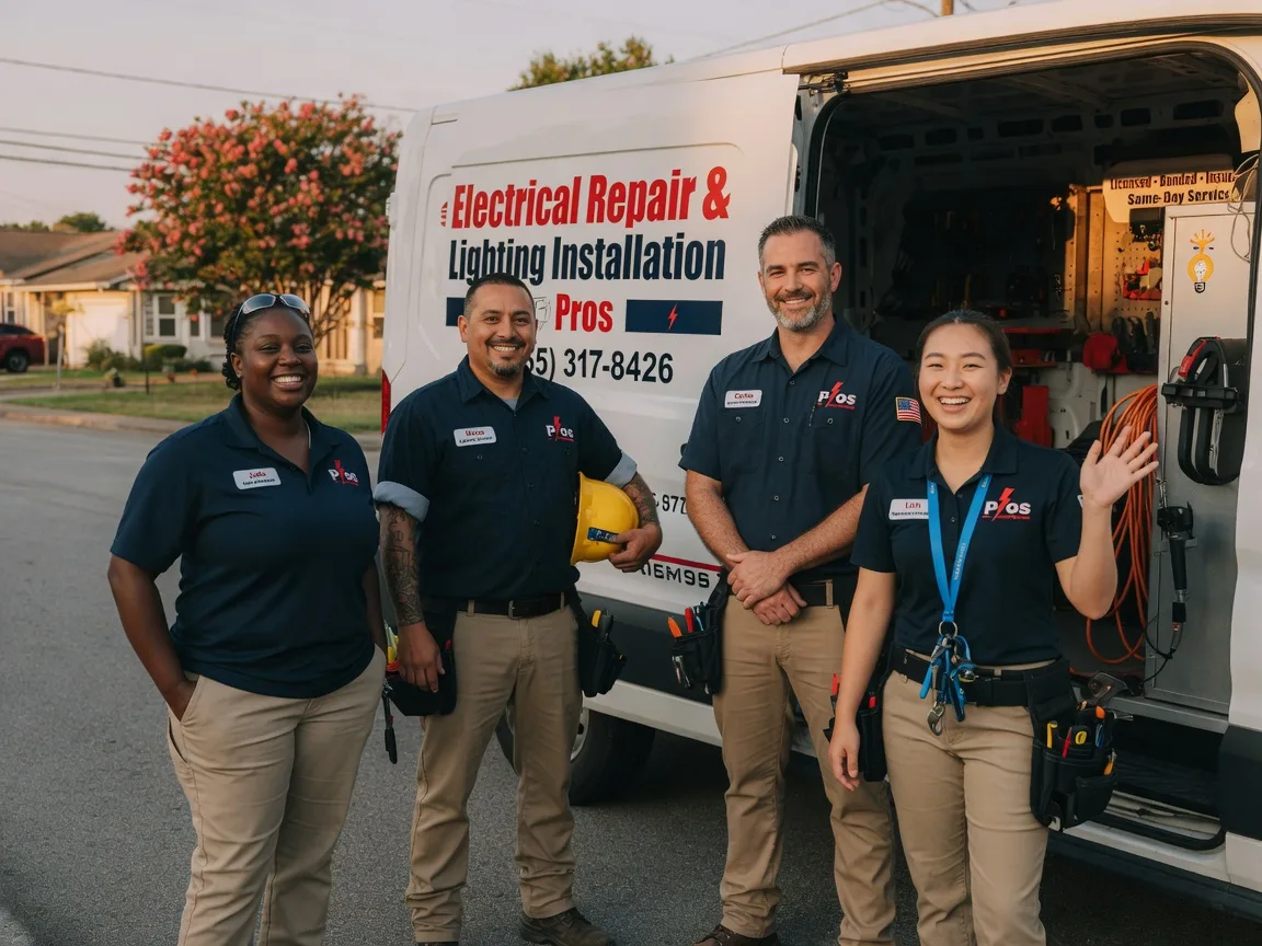 Licensed Electrician company in Dodson, TX